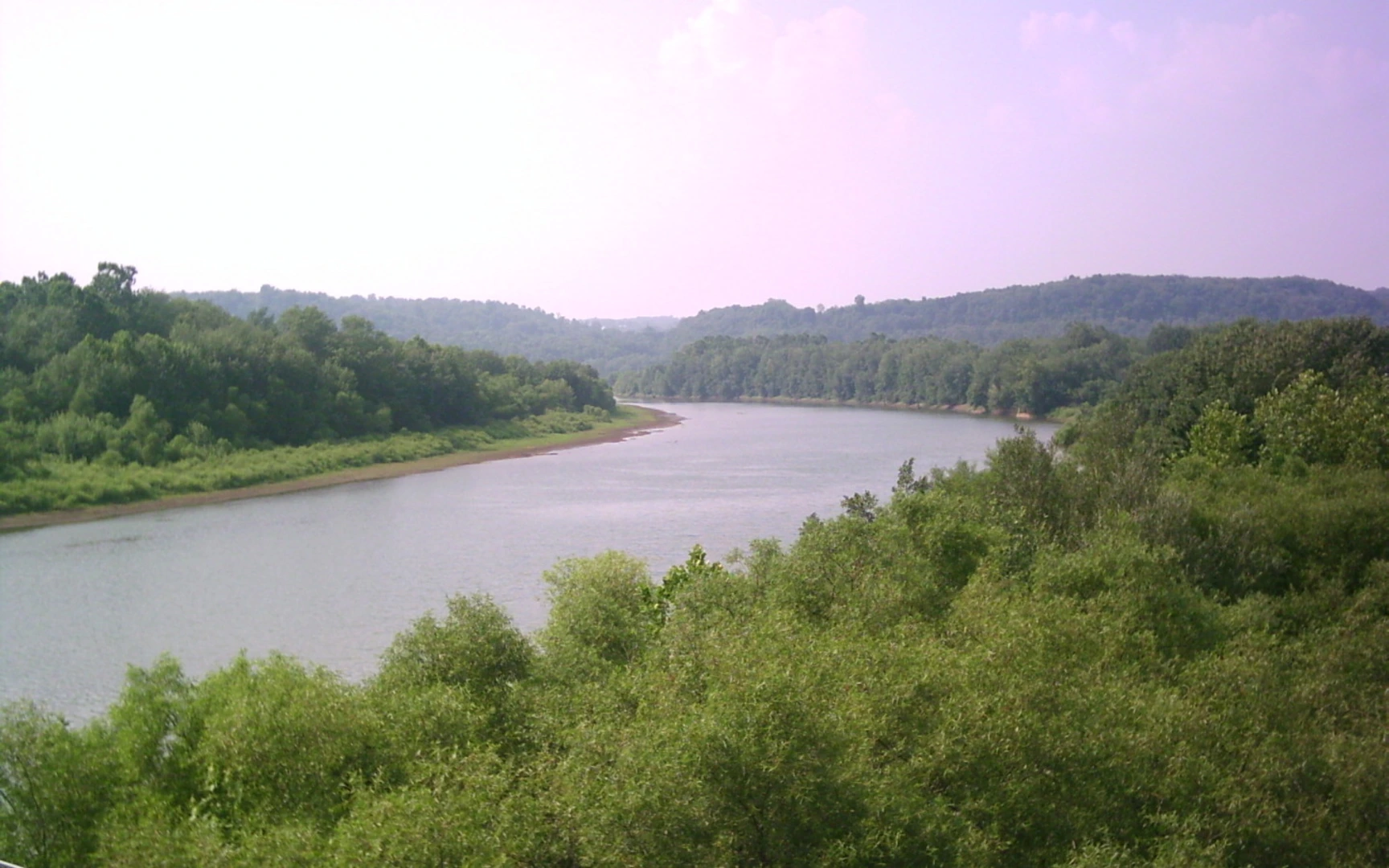 An image depicting the trail Conemaugh River from Tunnelton Road and its surrounding area.