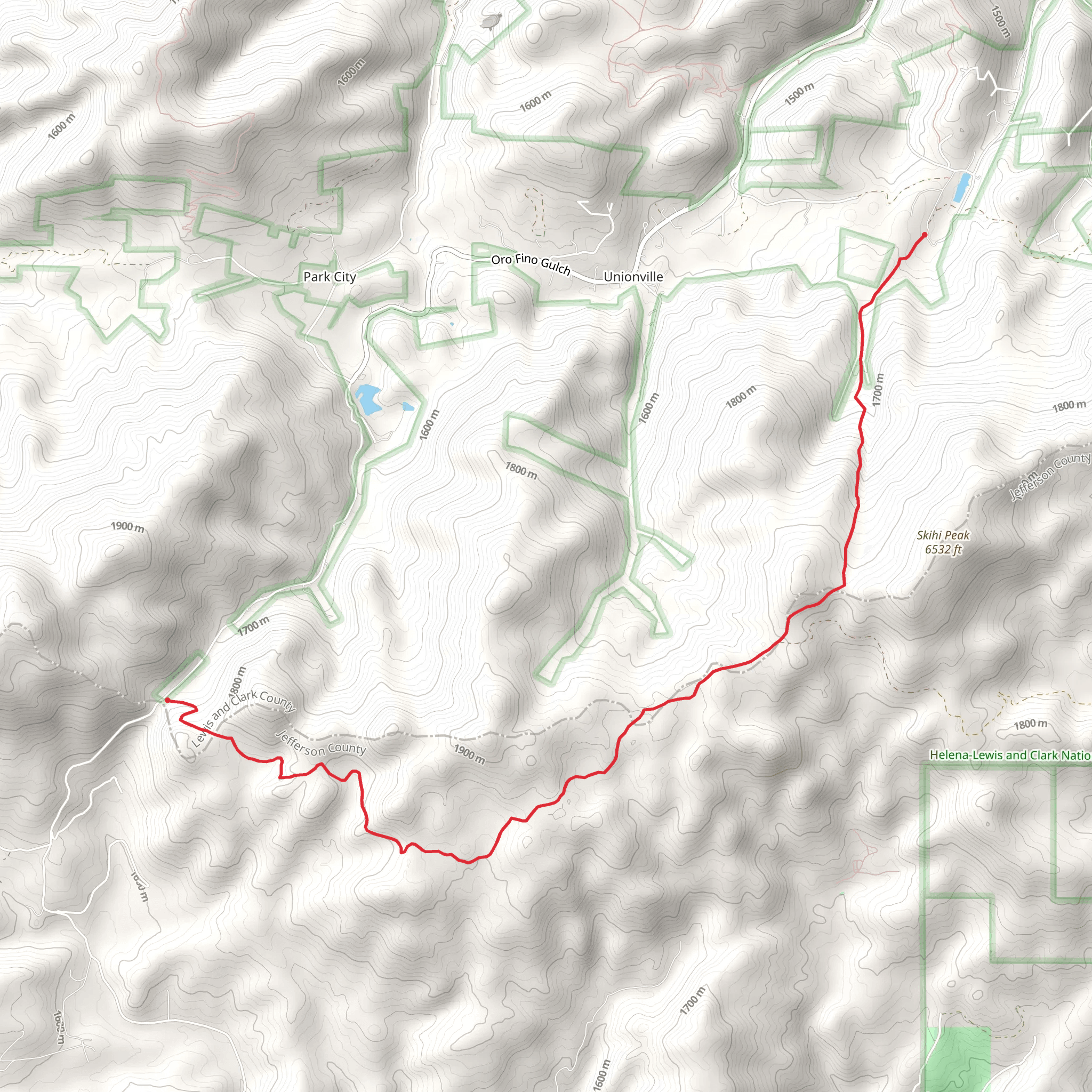 Brooklyn Bridge Trail mobile static map