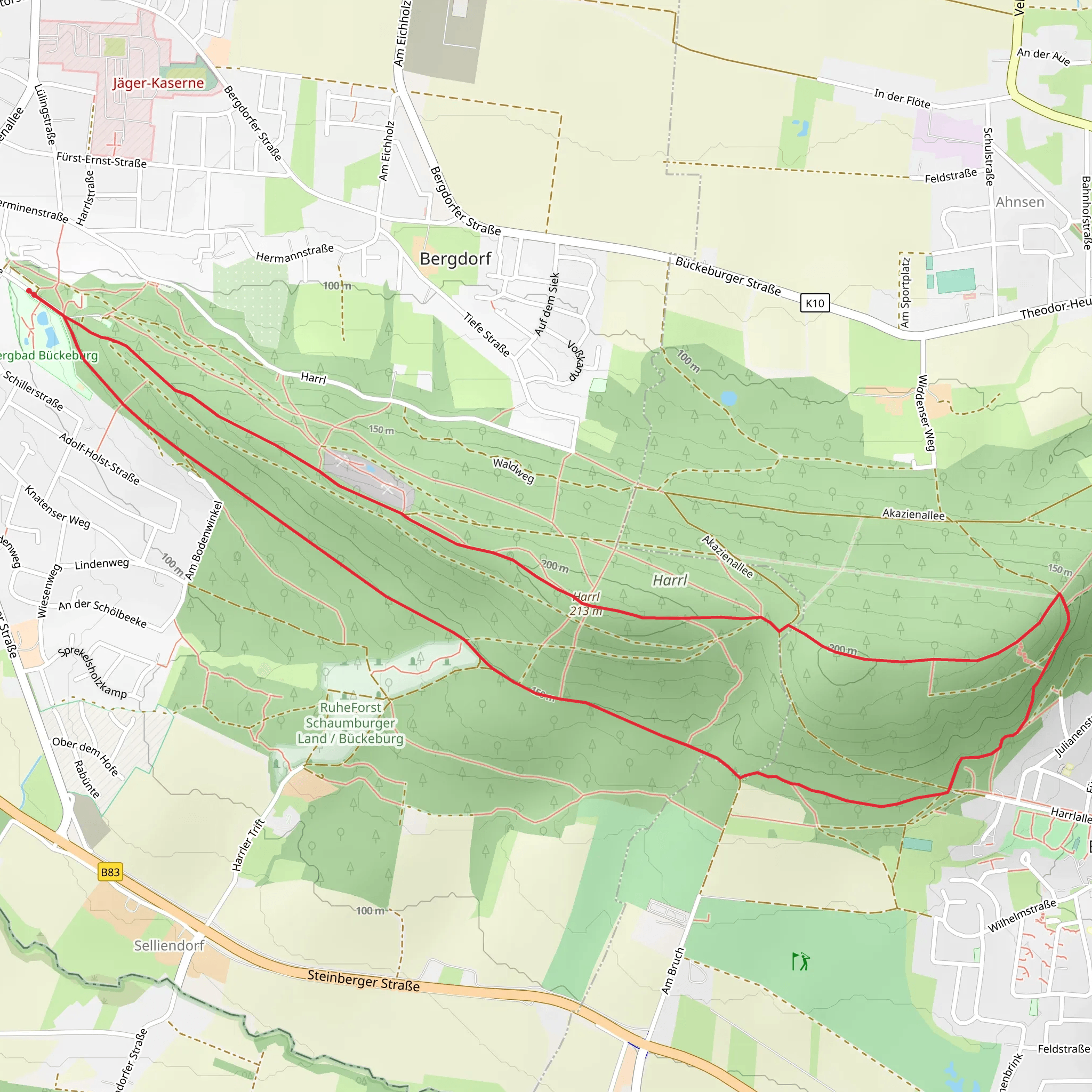 Idaturm Loop mobile static map