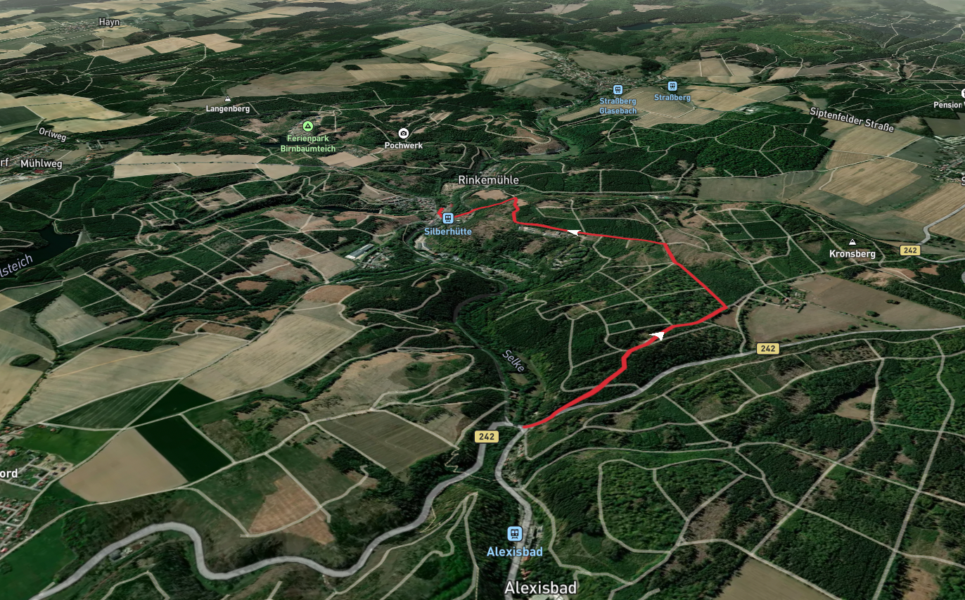 Alexisbad to Silberhütte Walk