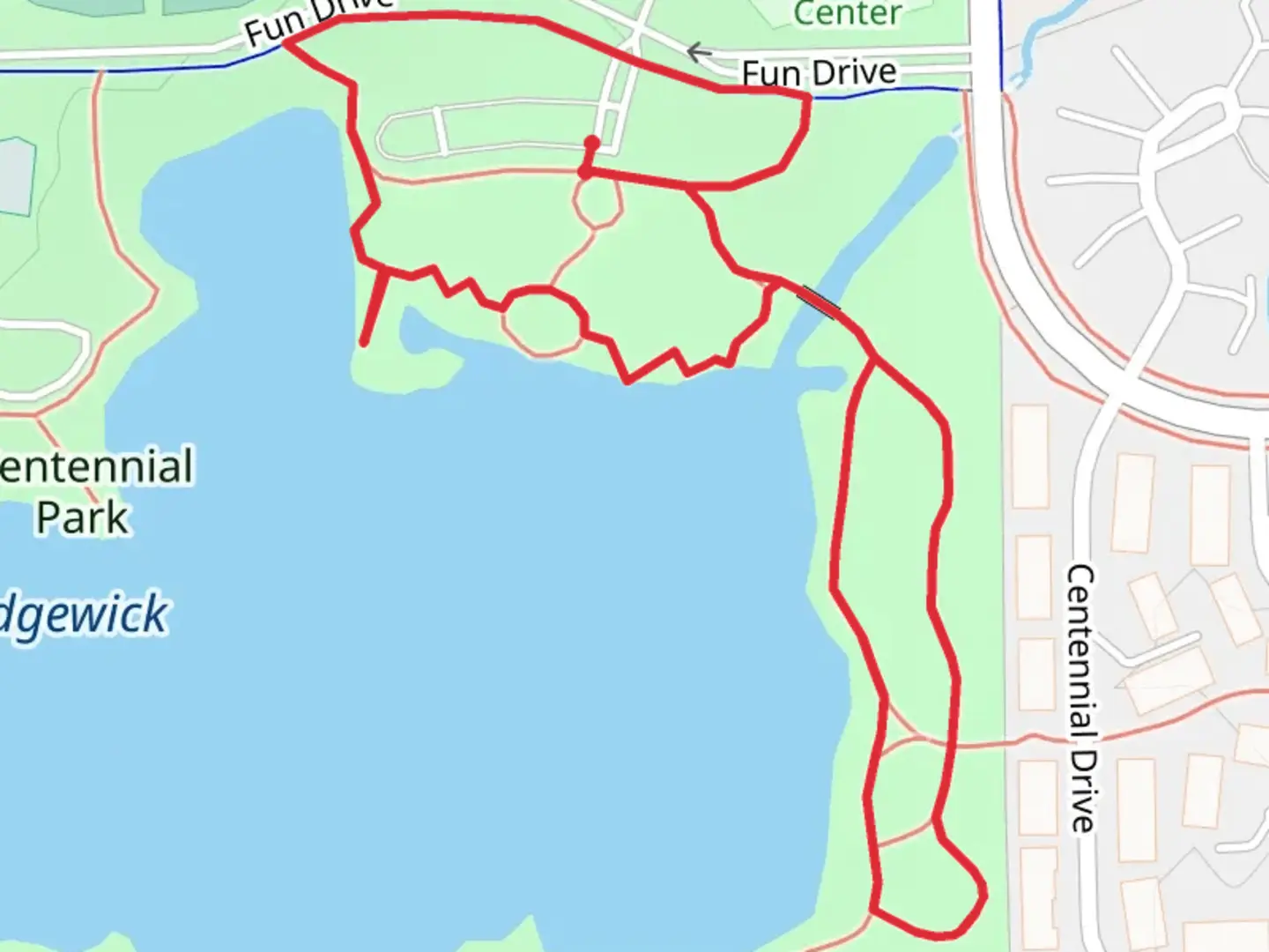 An image depicting the trail Lake Sedgewick East side Loop and its surrounding area.