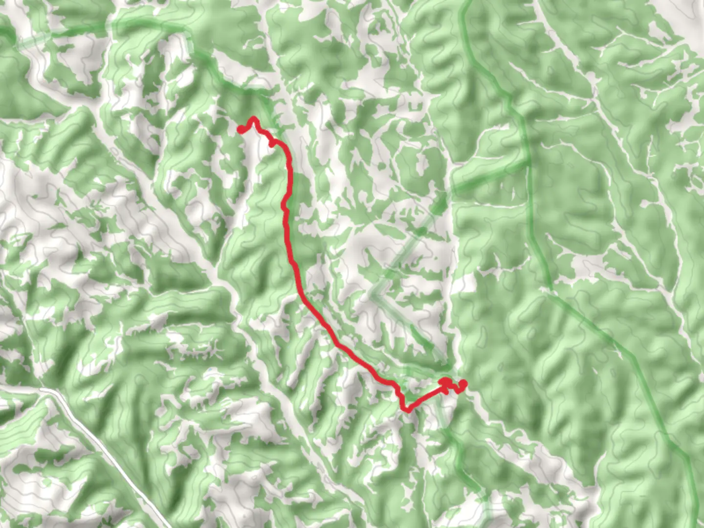 An image depicting the trail Chase Canyon - House Canyon Camp Trail and its surrounding area.