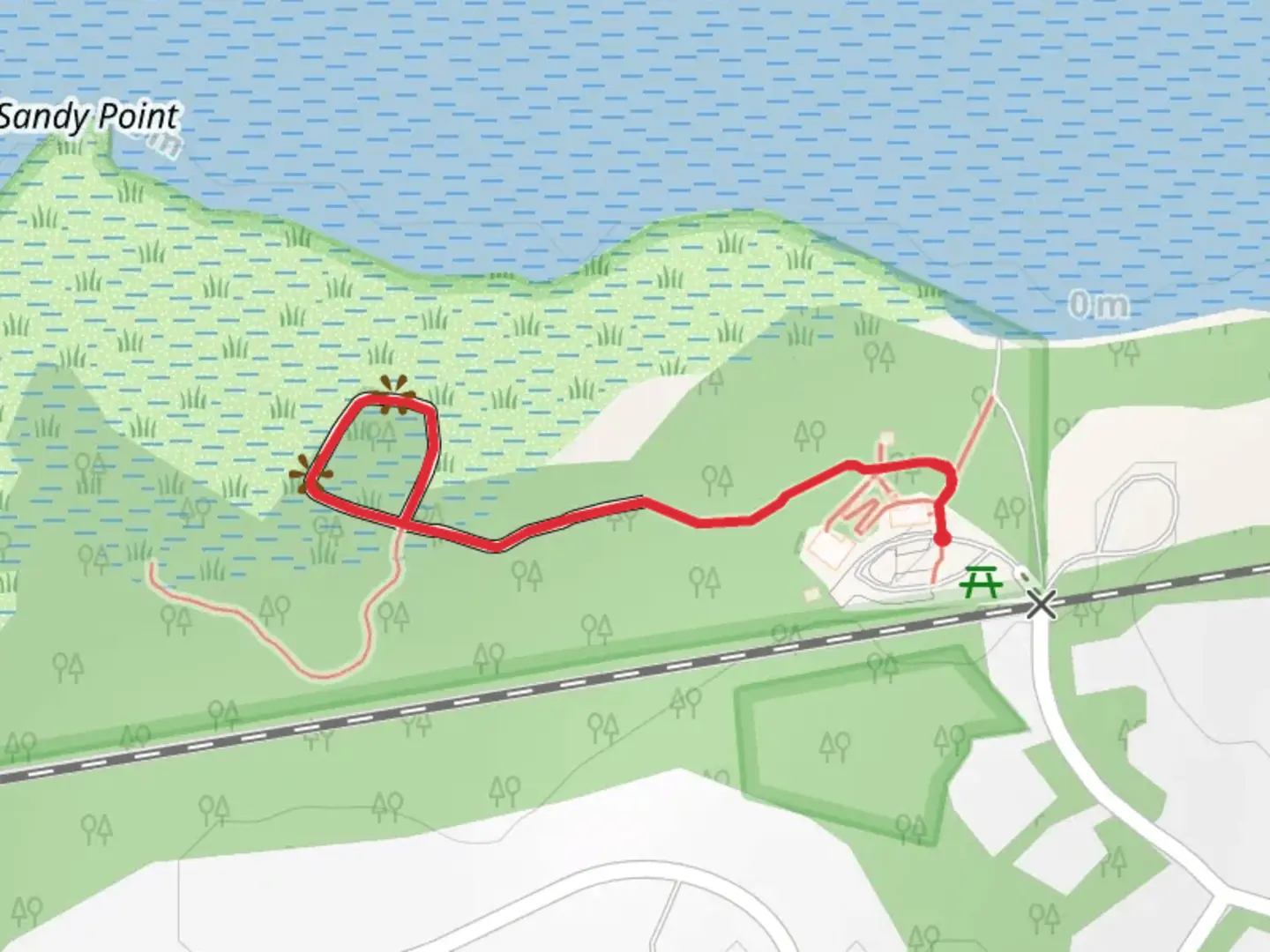 An image depicting the trail Stratham Hill Trail and its surrounding area.