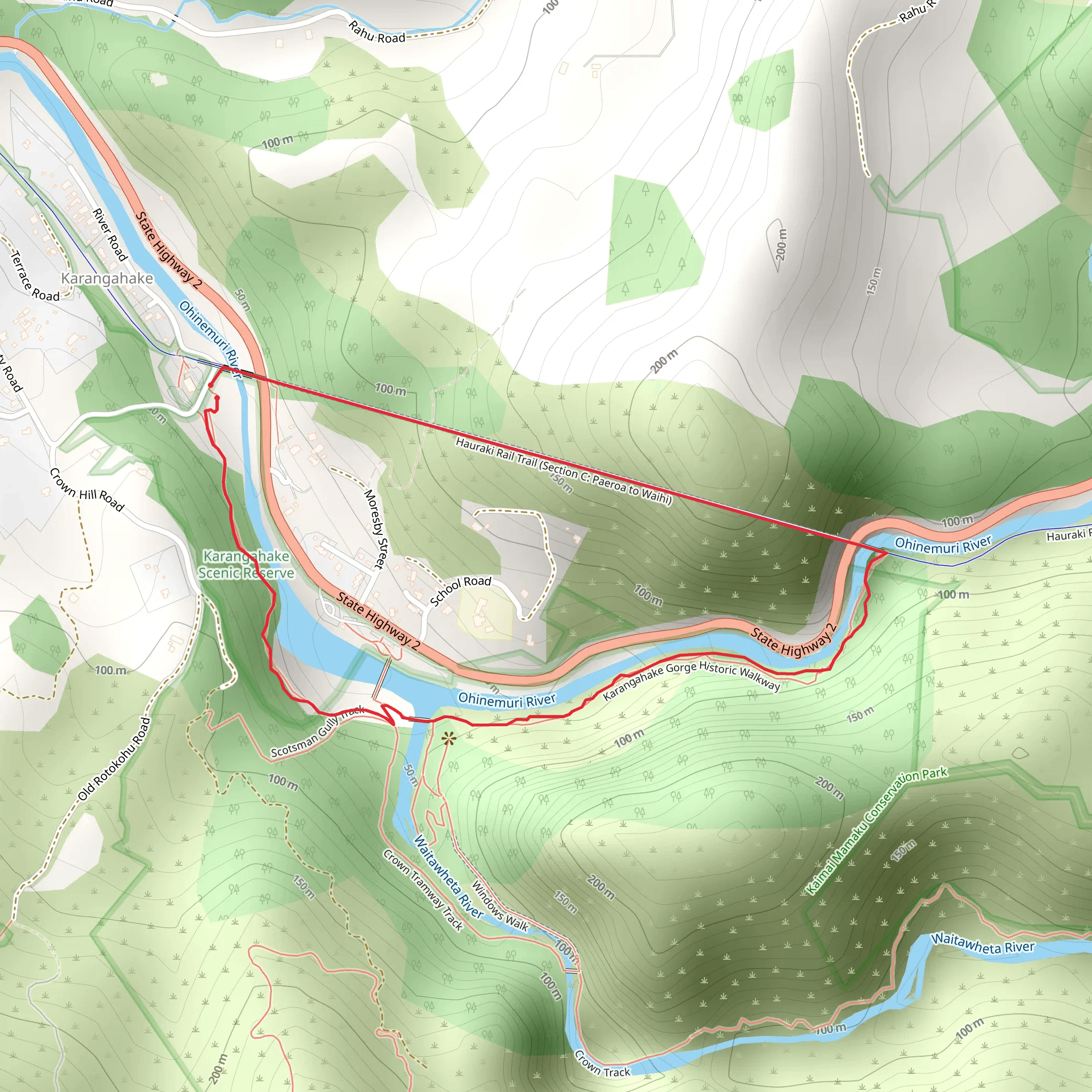 Rail Tunnel Loop mobile static map