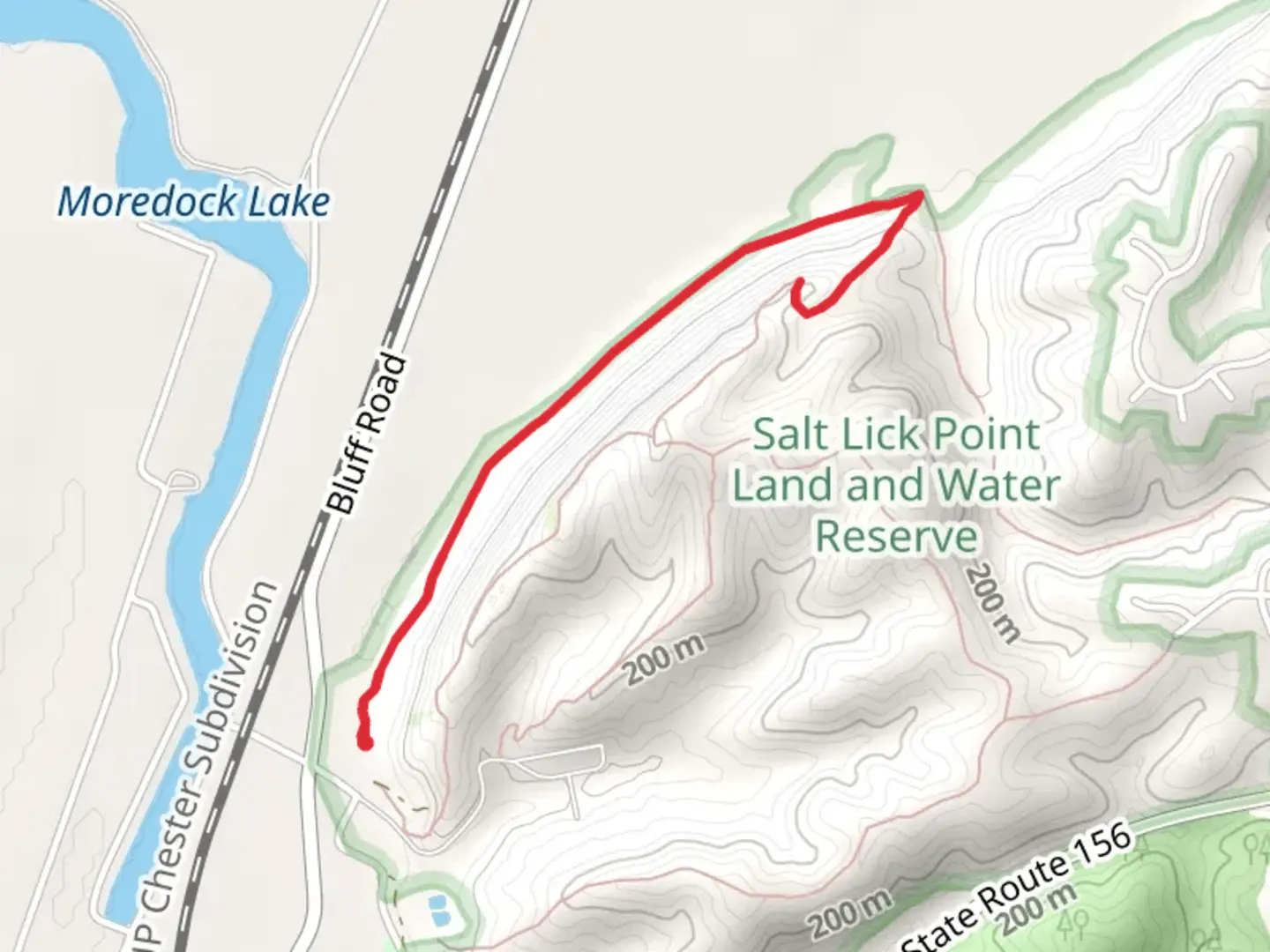 An image depicting the trail Johnson and Newman Trail and its surrounding area.