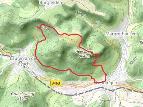 Lautlingen Loop via Heersberg