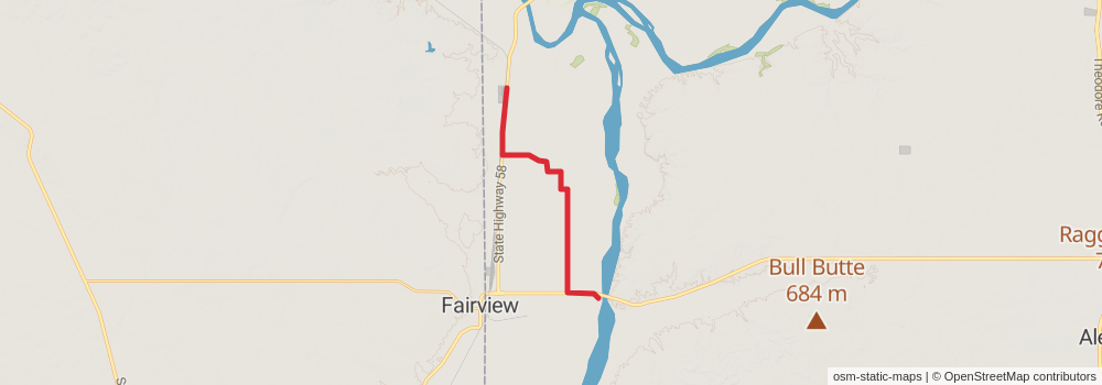 American Perimeter Trail - North Country Primary stage 269 Map