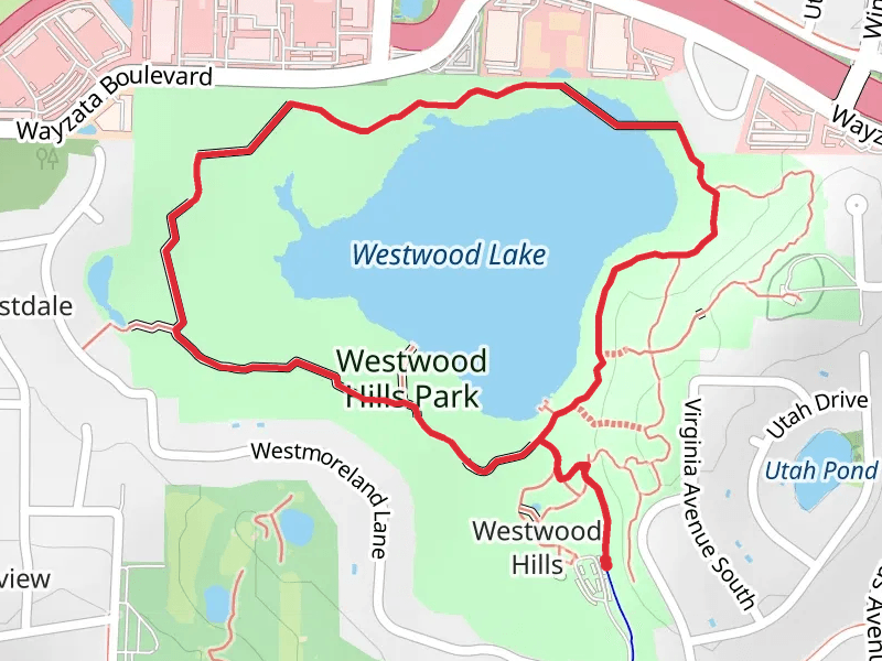 Westwood Lake Loop
