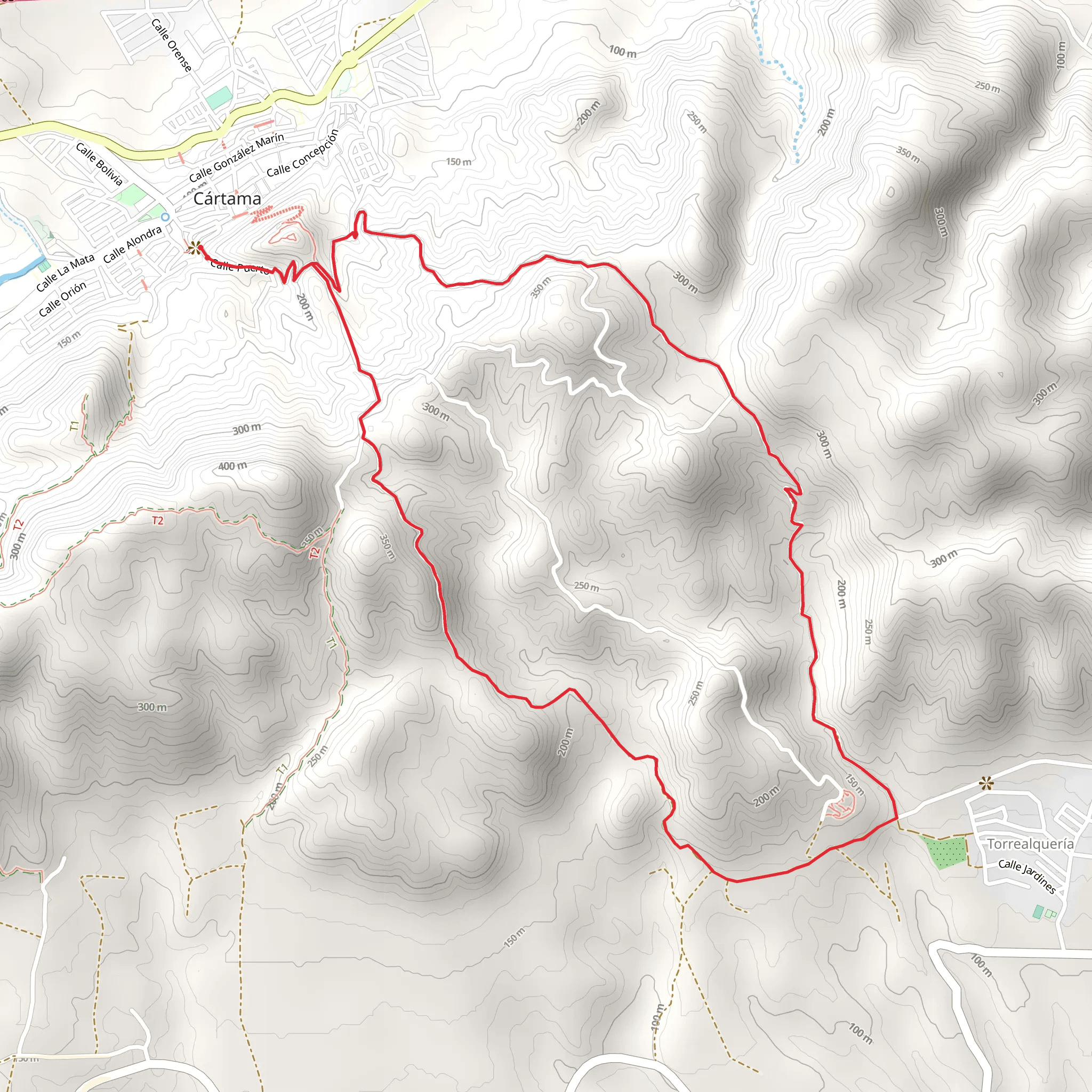 Circular Torrealqueria PR A 294 mobile static map