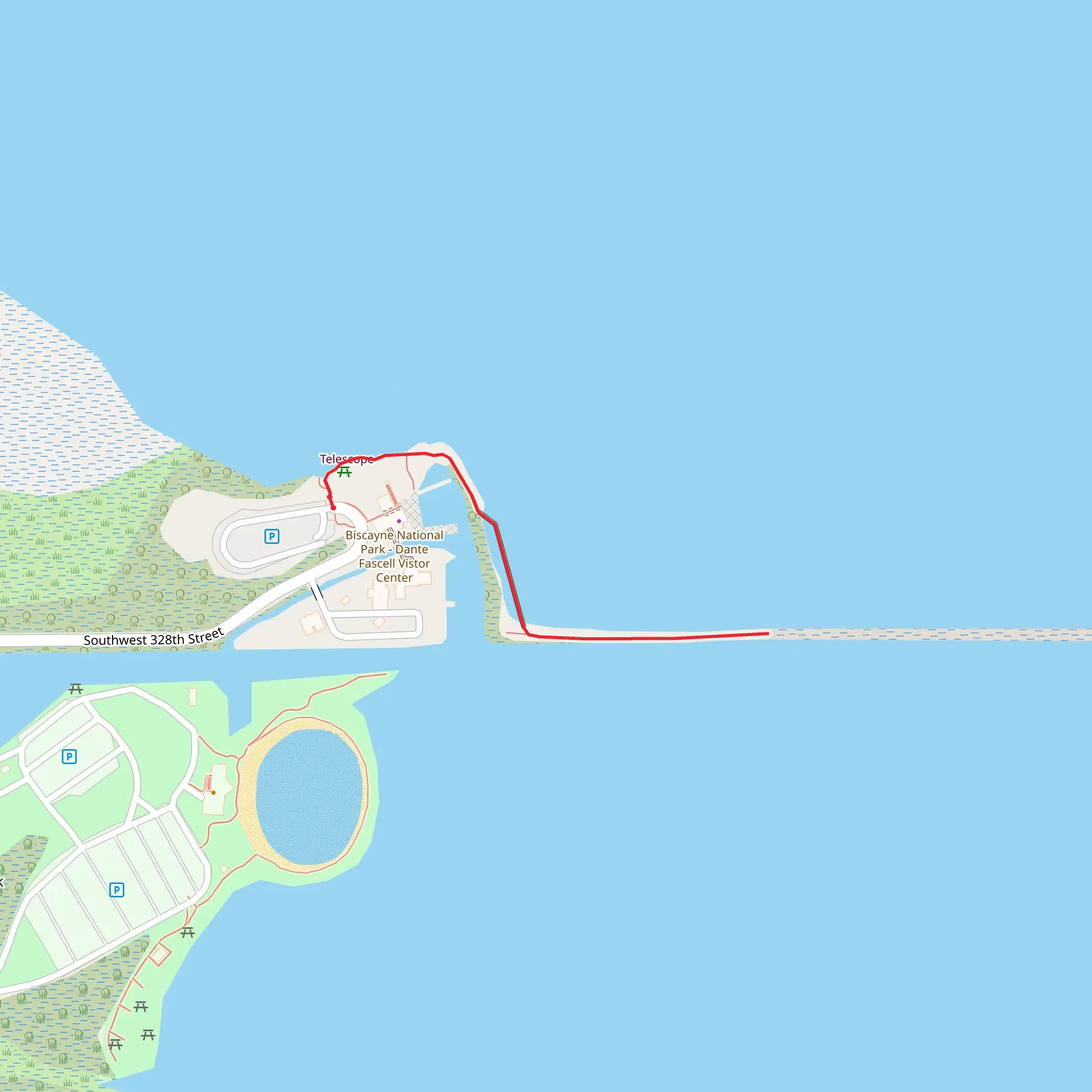 Southwest 328th Street mobile static map