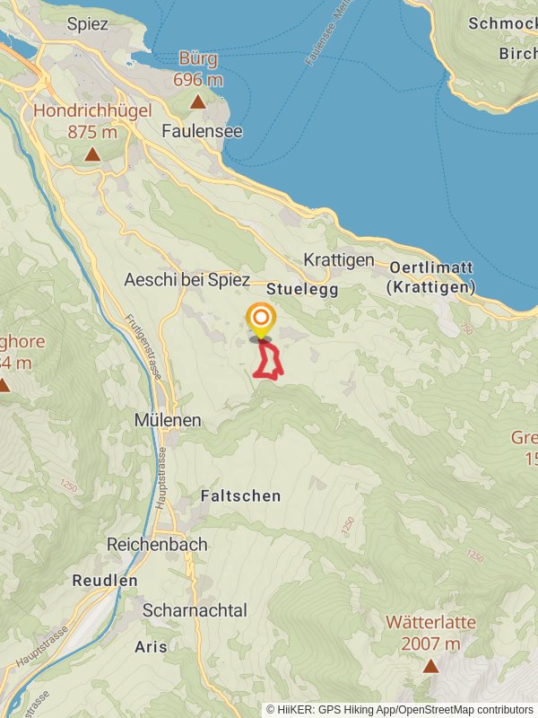 Durchs Jahr wandern - Wiehnachtswäg Aeschi mobile static map