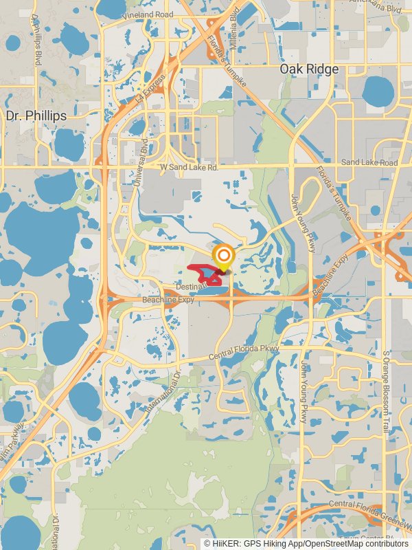 Cay Lake Loop mobile static map
