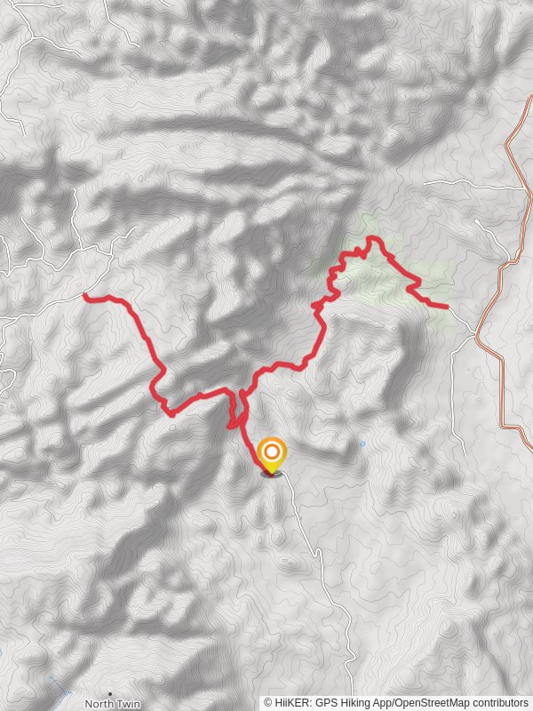 Red Canyon Park Out and Back