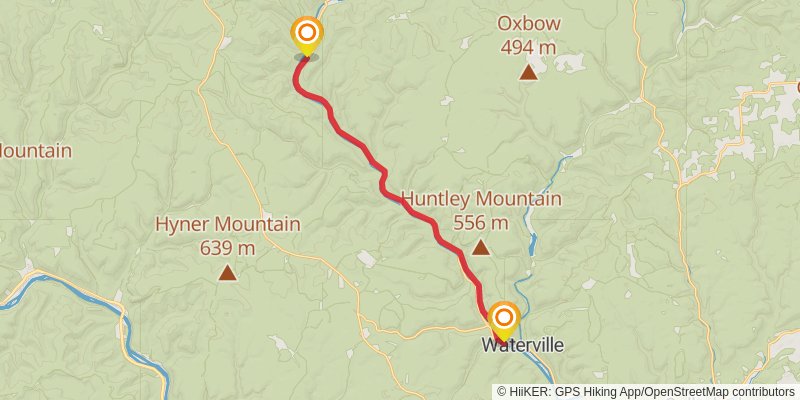 Pine Creek Rail Trail stage 4 Map
