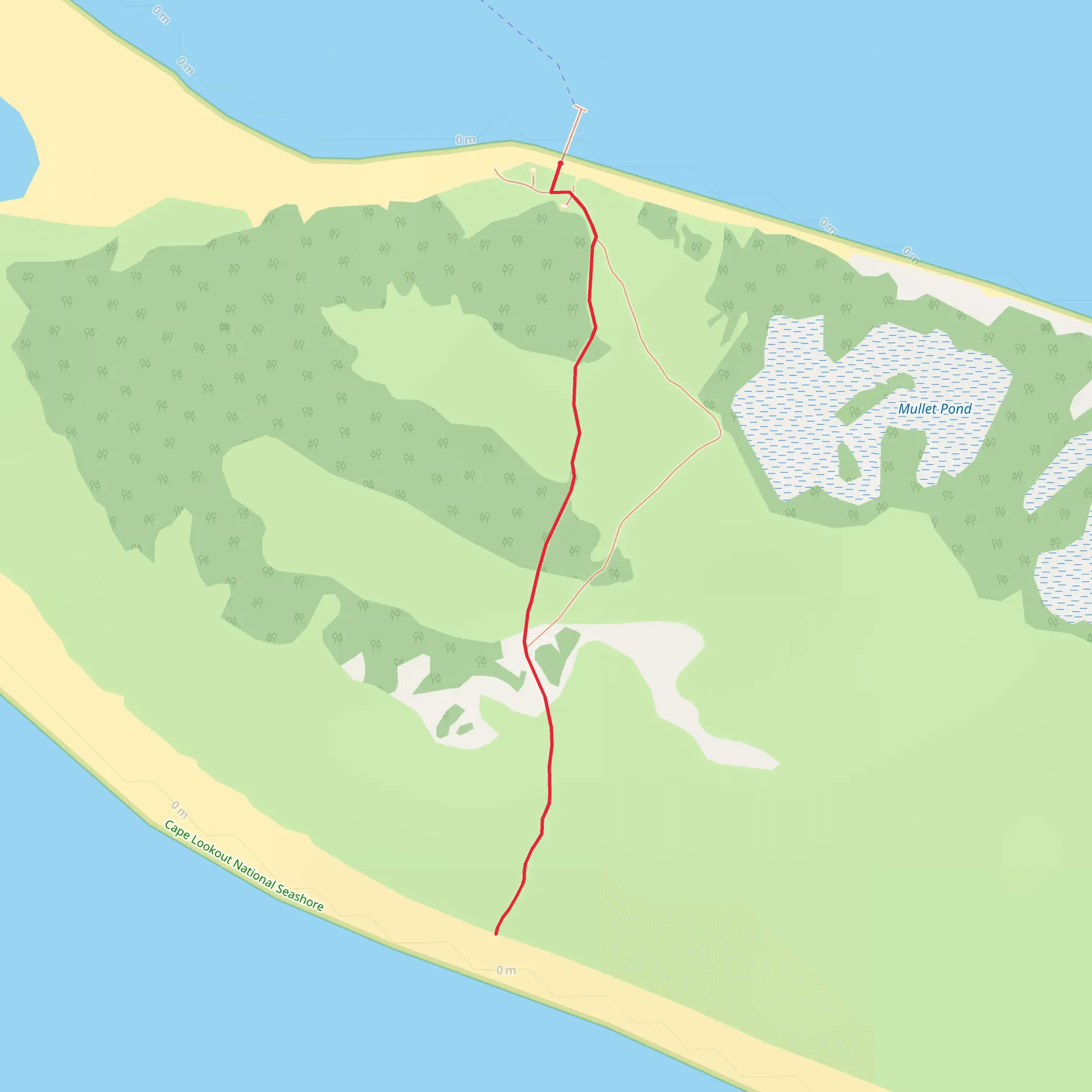 Mis Island Trail mobile static map