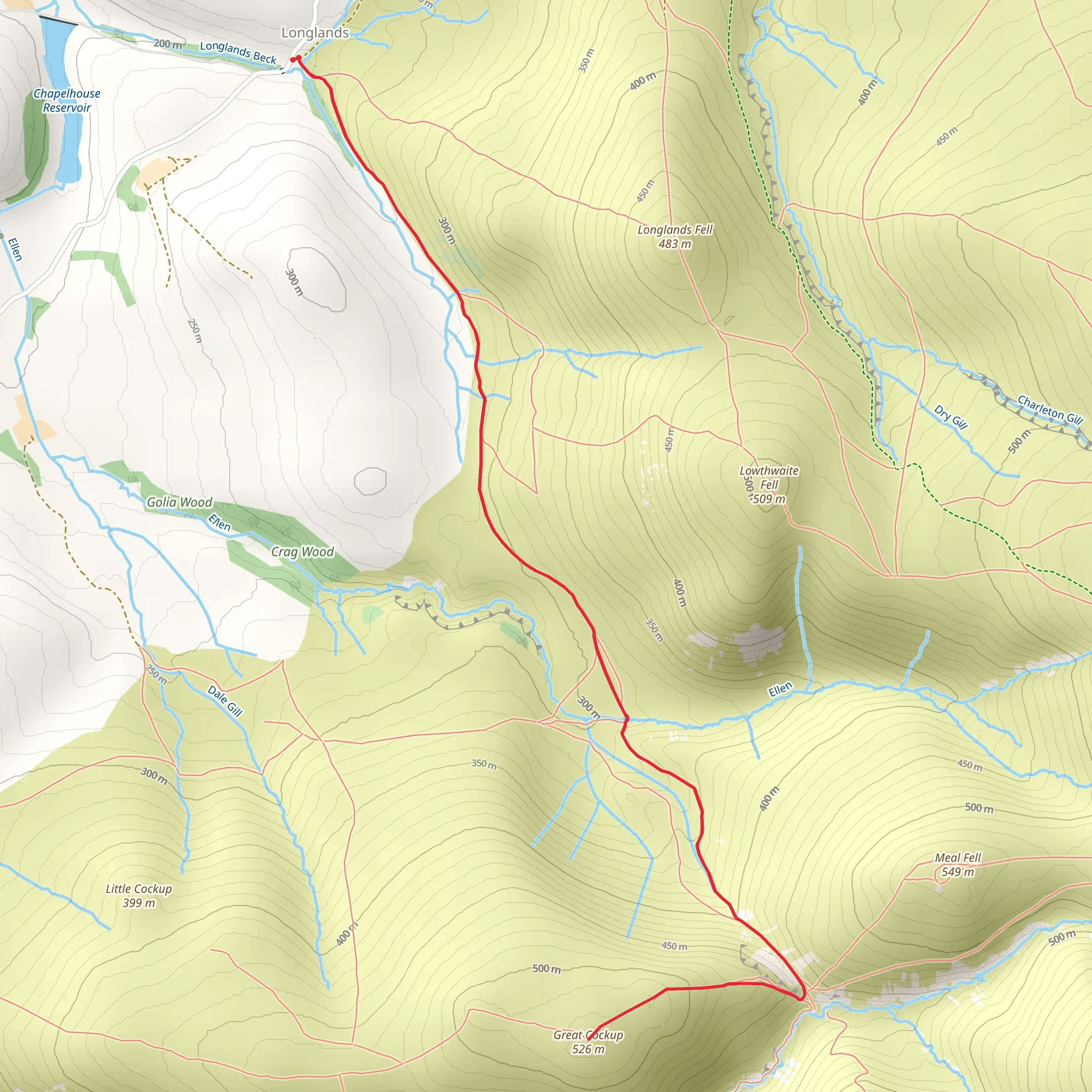 Great Cockup mobile static map
