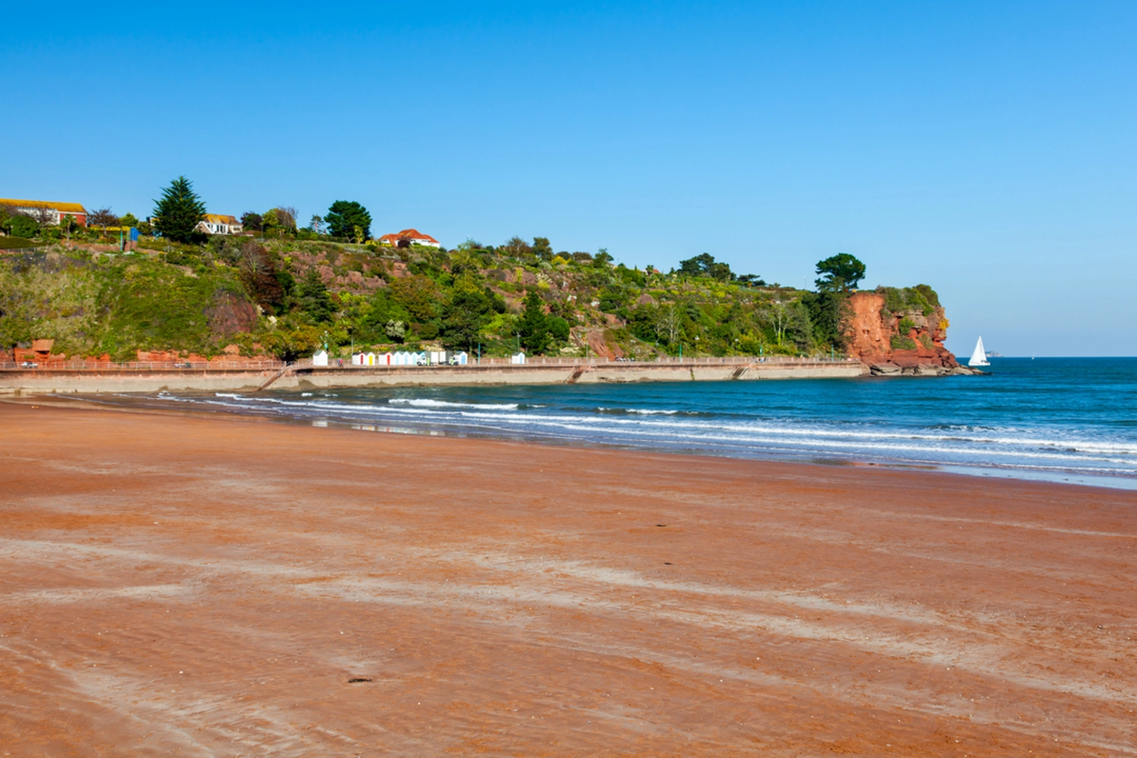 An image depicting the trail Riviera Line - Paignton Station - Harbour and Roundham Head and its surrounding area.
