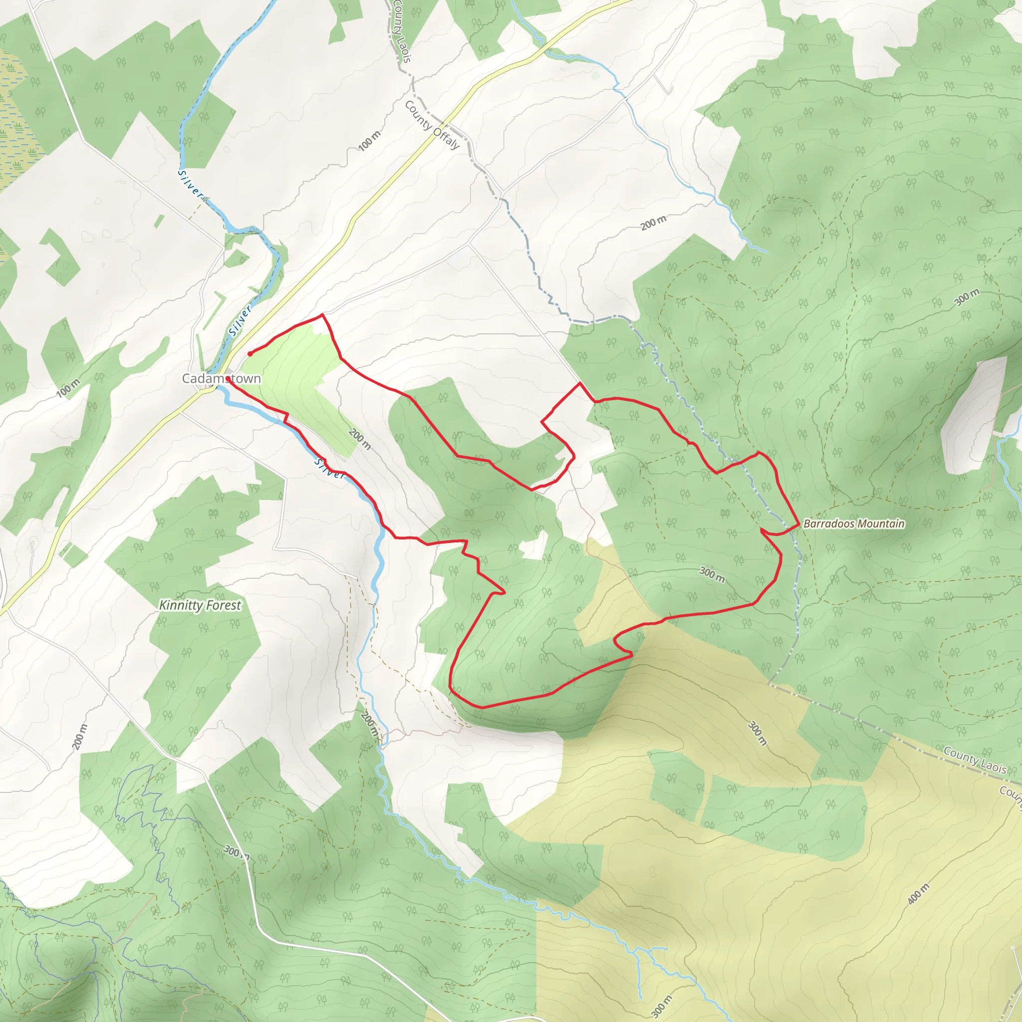 Giant's Grave Loop mobile static map