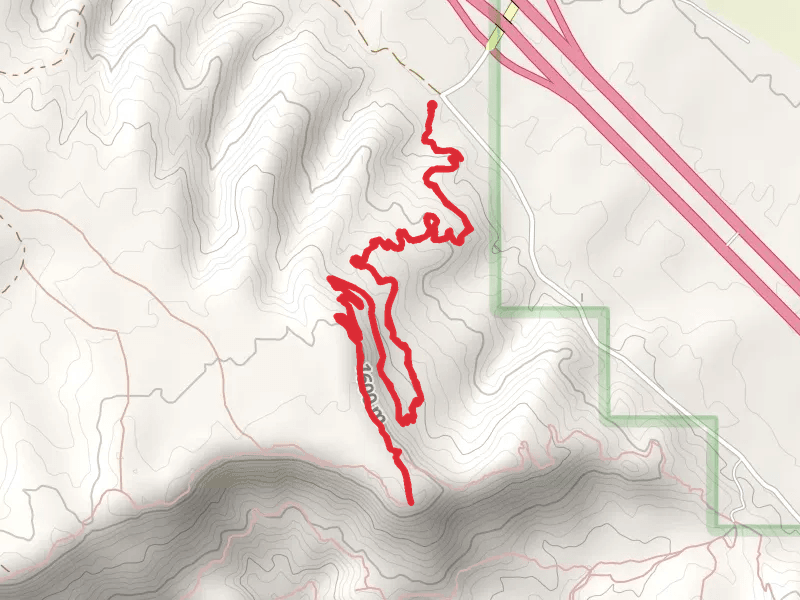Mack Ridge and Hawkeye Trail