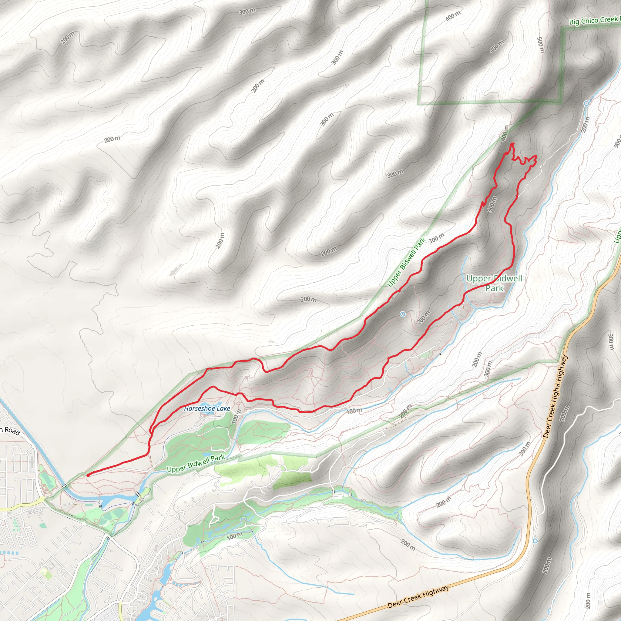 Julian's Paragliding Launch Loop mobile static map