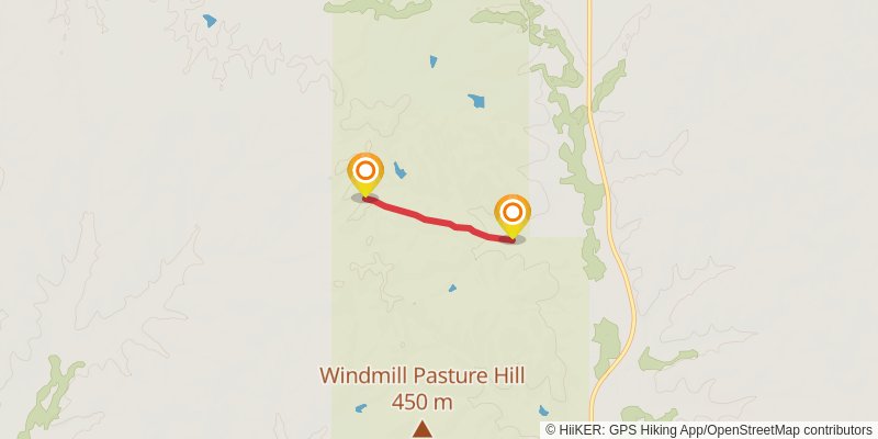 Tallgrass Prairie Loop alt 3 Map