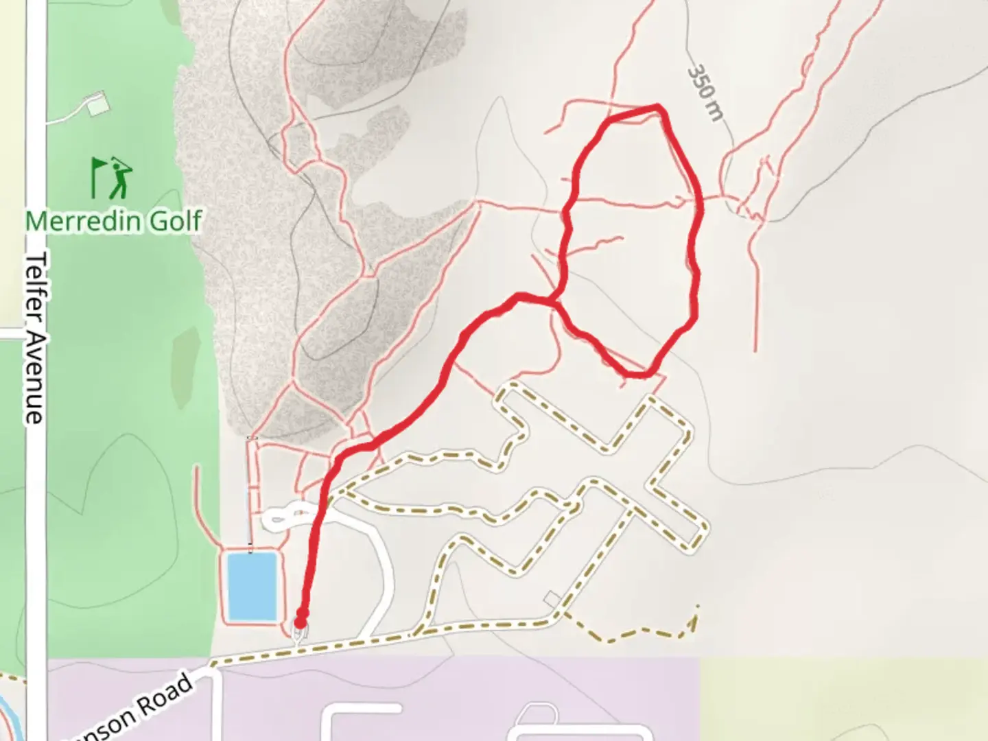 An image depicting the trail Merredin Bush Walk and its surrounding area.