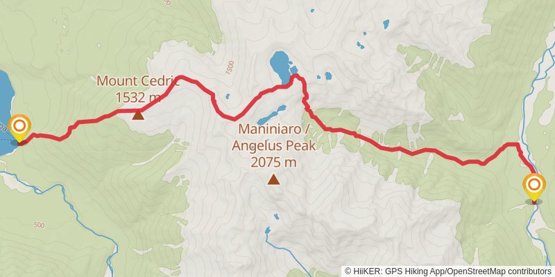 Travers-Sabine Circuit alt 2 Map