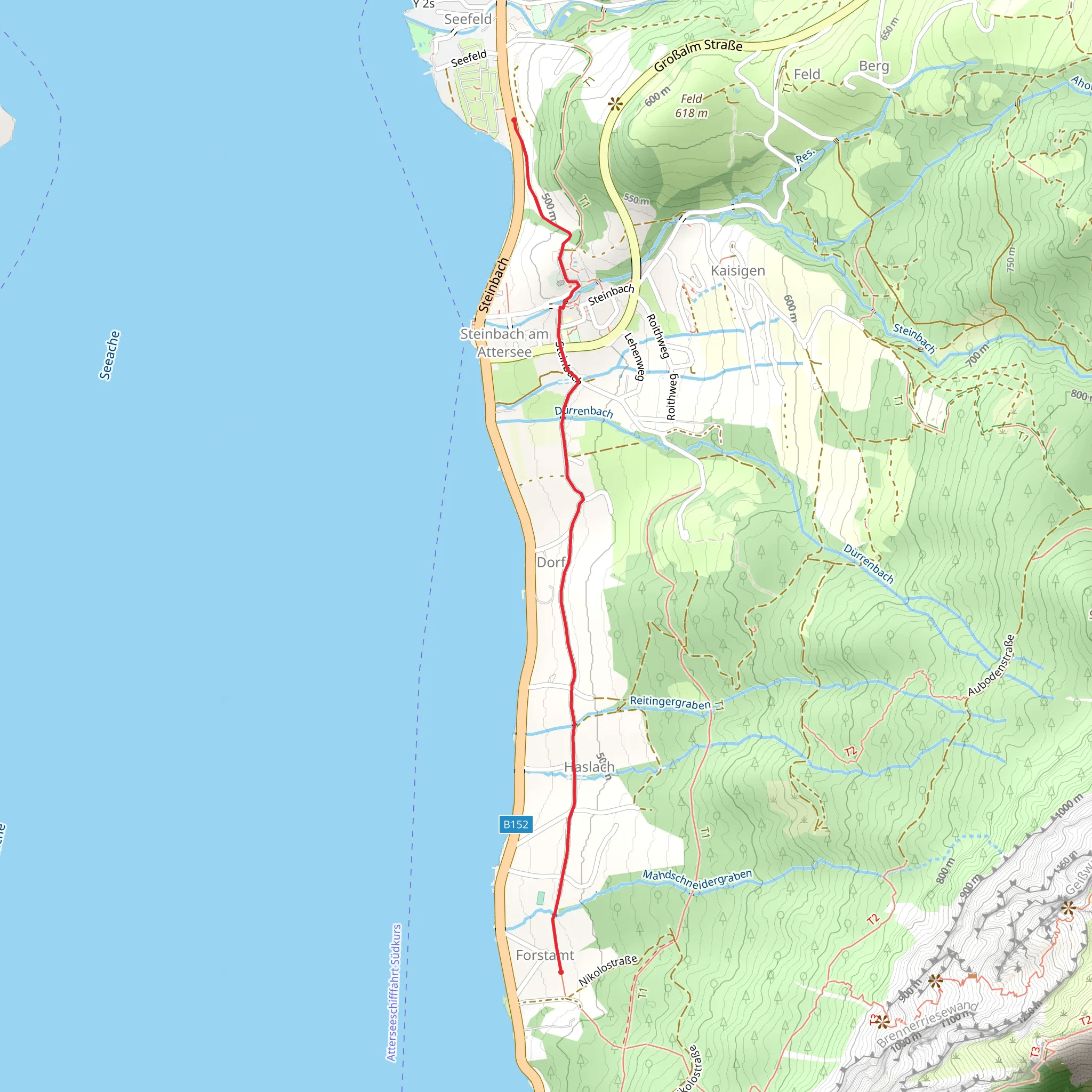 Steinbach Church Trail mobile static map