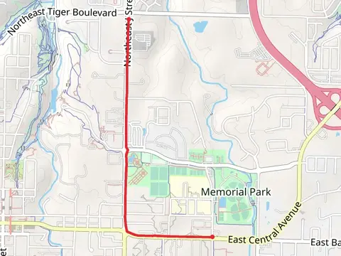 Heritage Trail - Central and J St Sidepath East