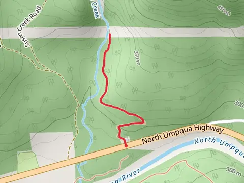 Susan Creek Falls Trail