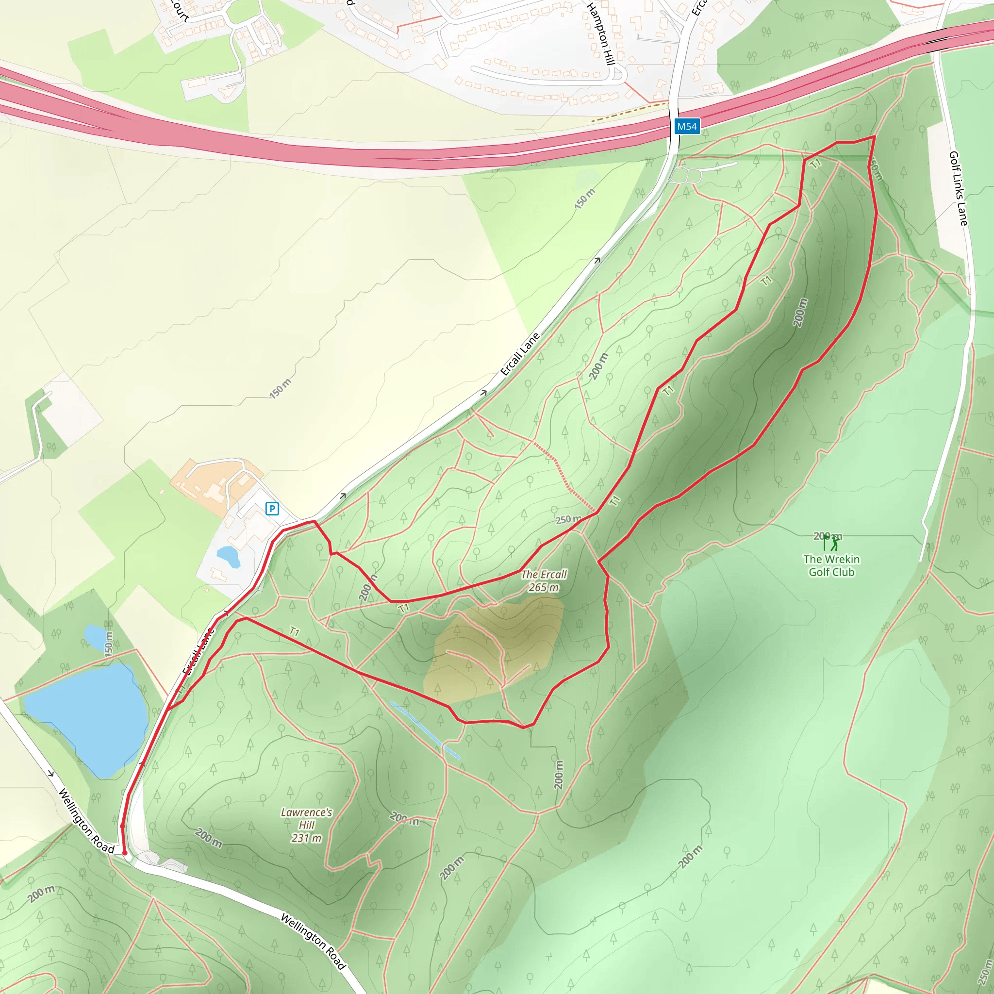 The Ercall Loop mobile static map