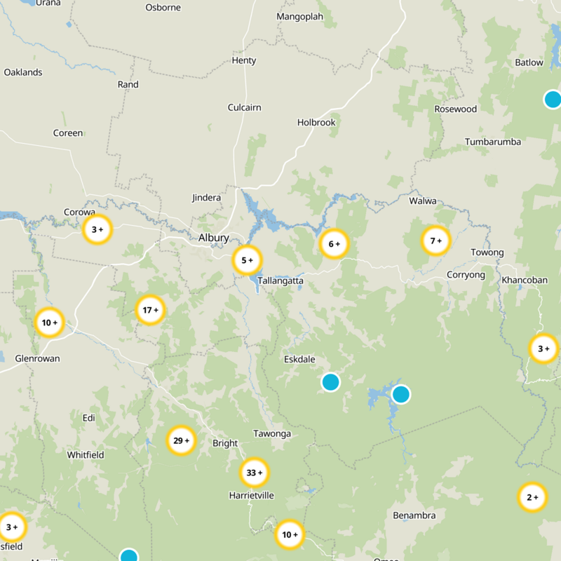 Tallangatta Static Map