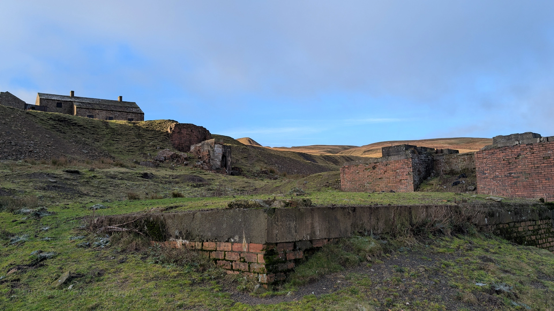 An image depicting the trail Coldberry Lead Mine Circular Walk and its surrounding area.