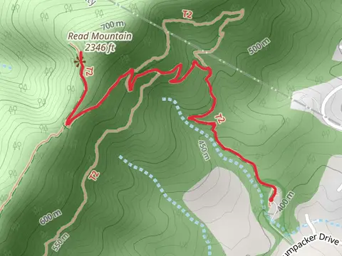 Read Mountain - Buzzards Rock Trail