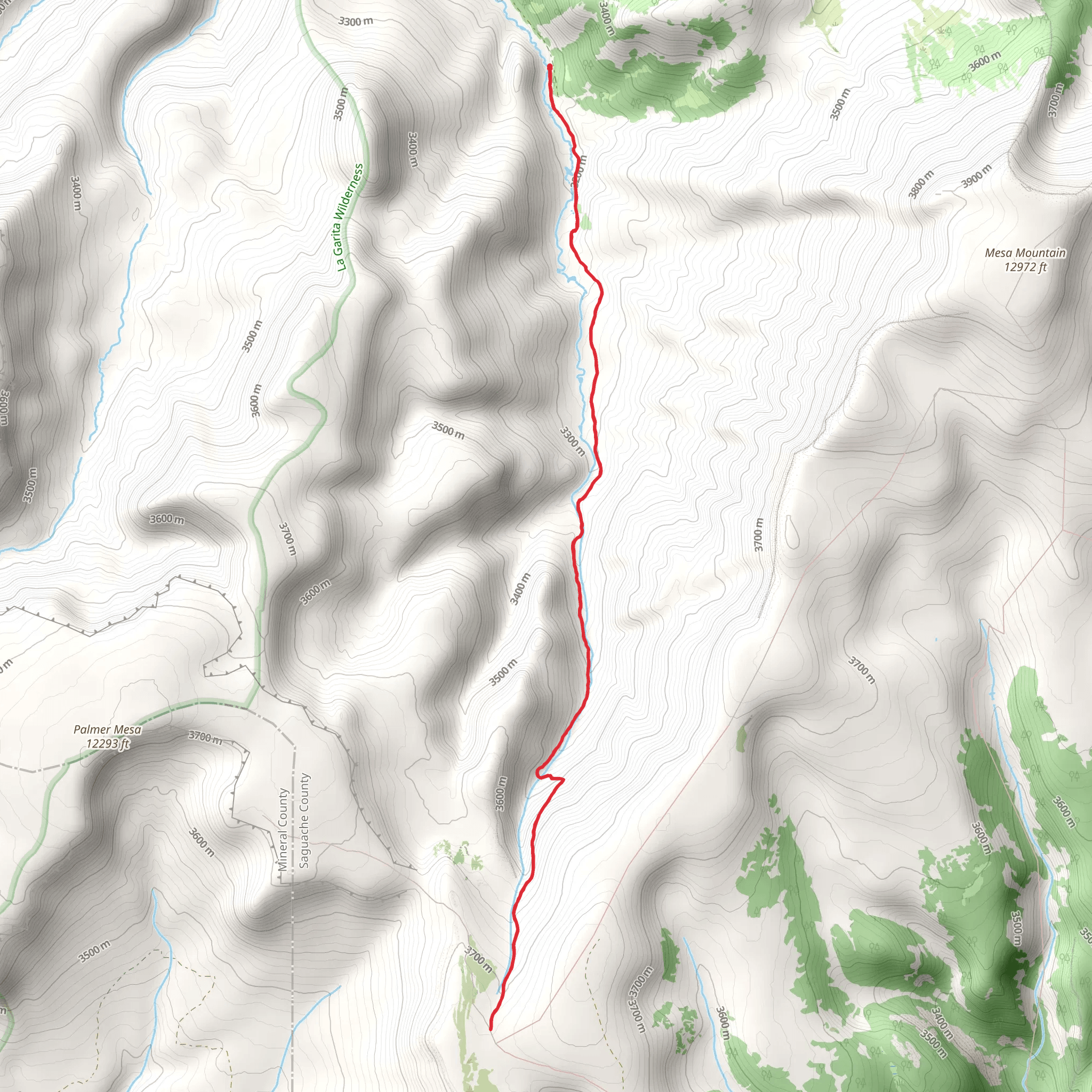 Wannamaker Trail mobile static map