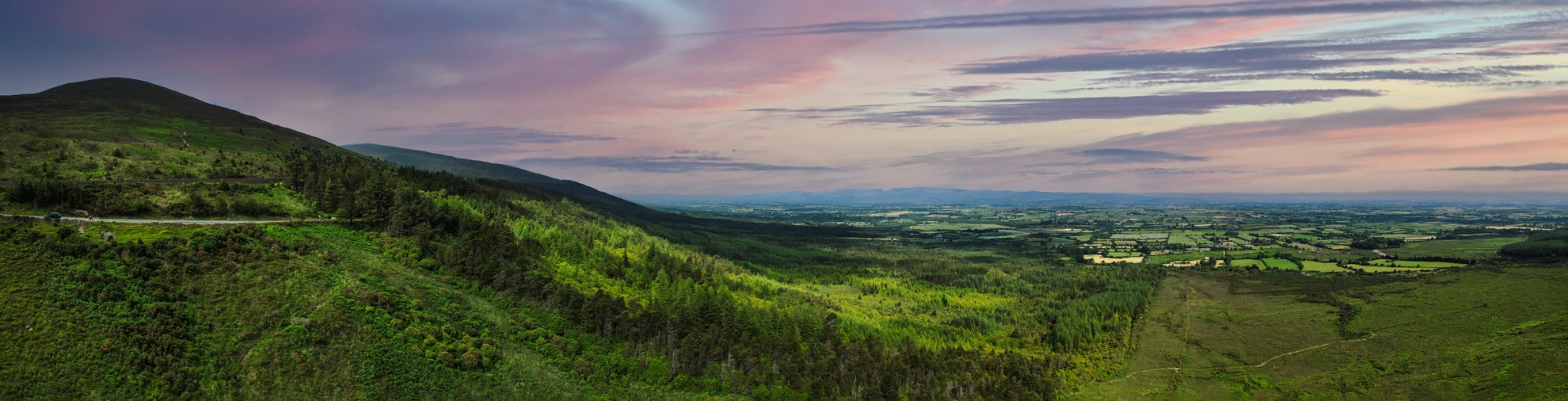 An image depicting the trail Knockanacree - Ash Loop and its surrounding area.