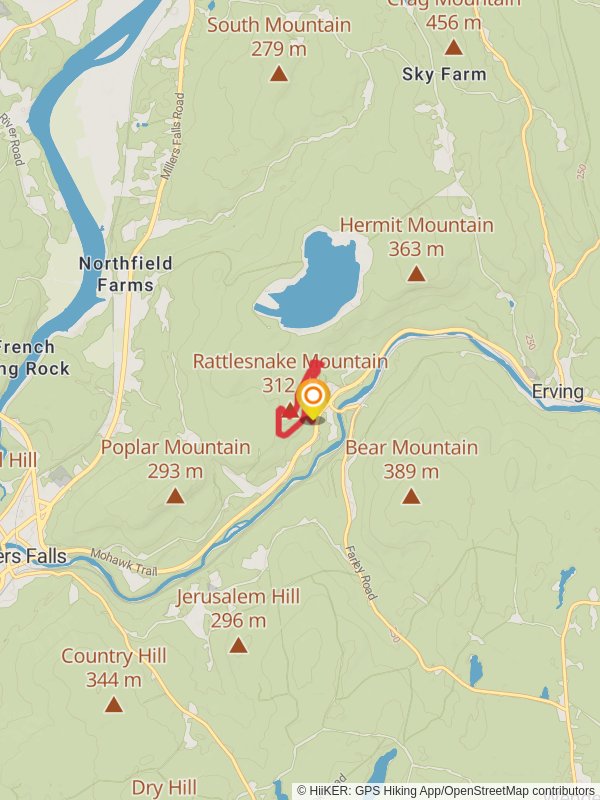 Rattlesnake Mountain via Red Trail and Farley Ledge Loop