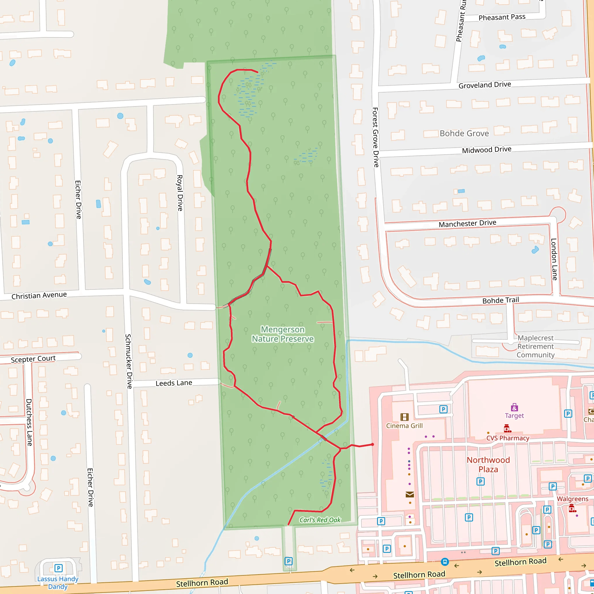 Nyack Avenue Loop mobile static map