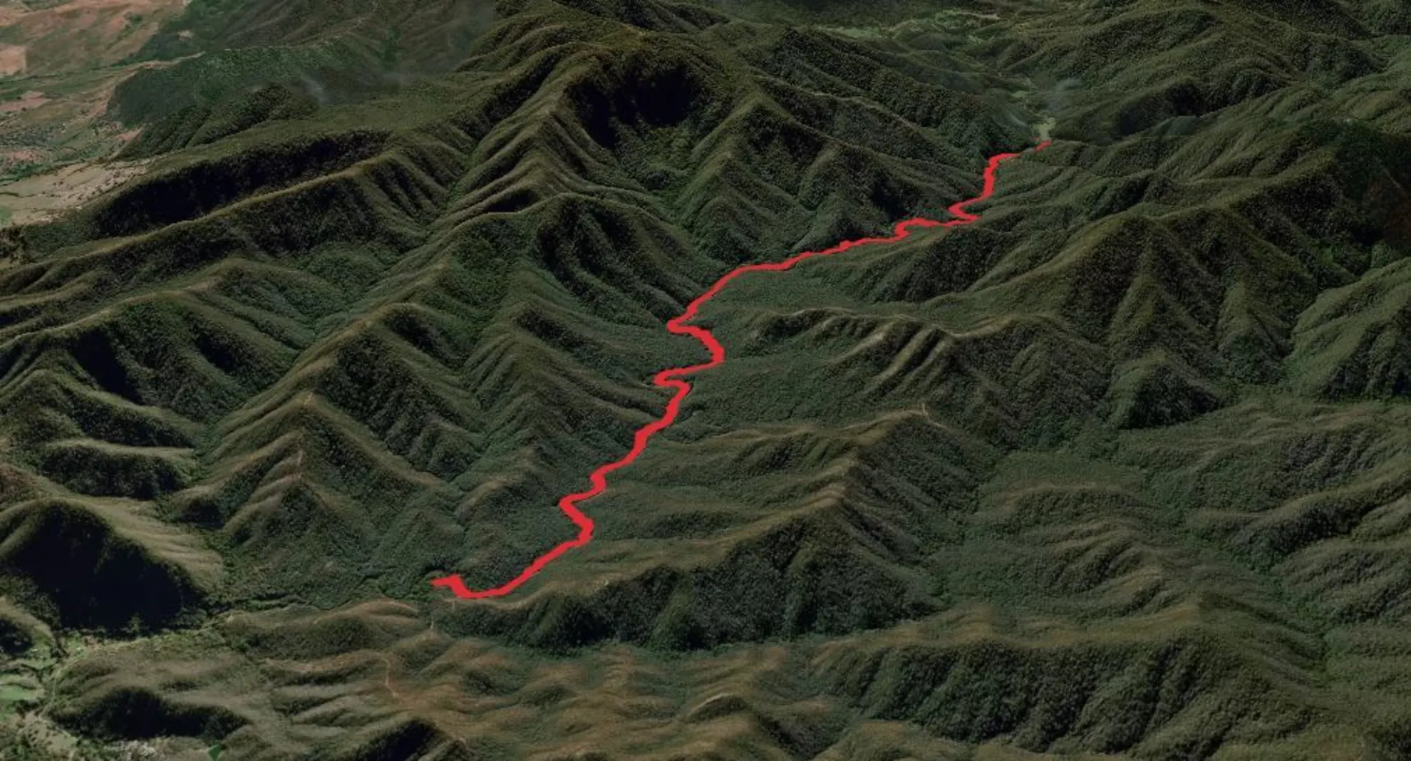 An image depicting the trail Howqua River Walk and its surrounding area.