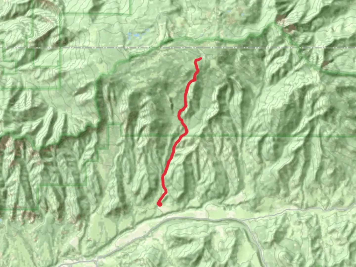An image depicting the trail Hawkhurst Reservoir via Hawkhurst Trail and its surrounding area.