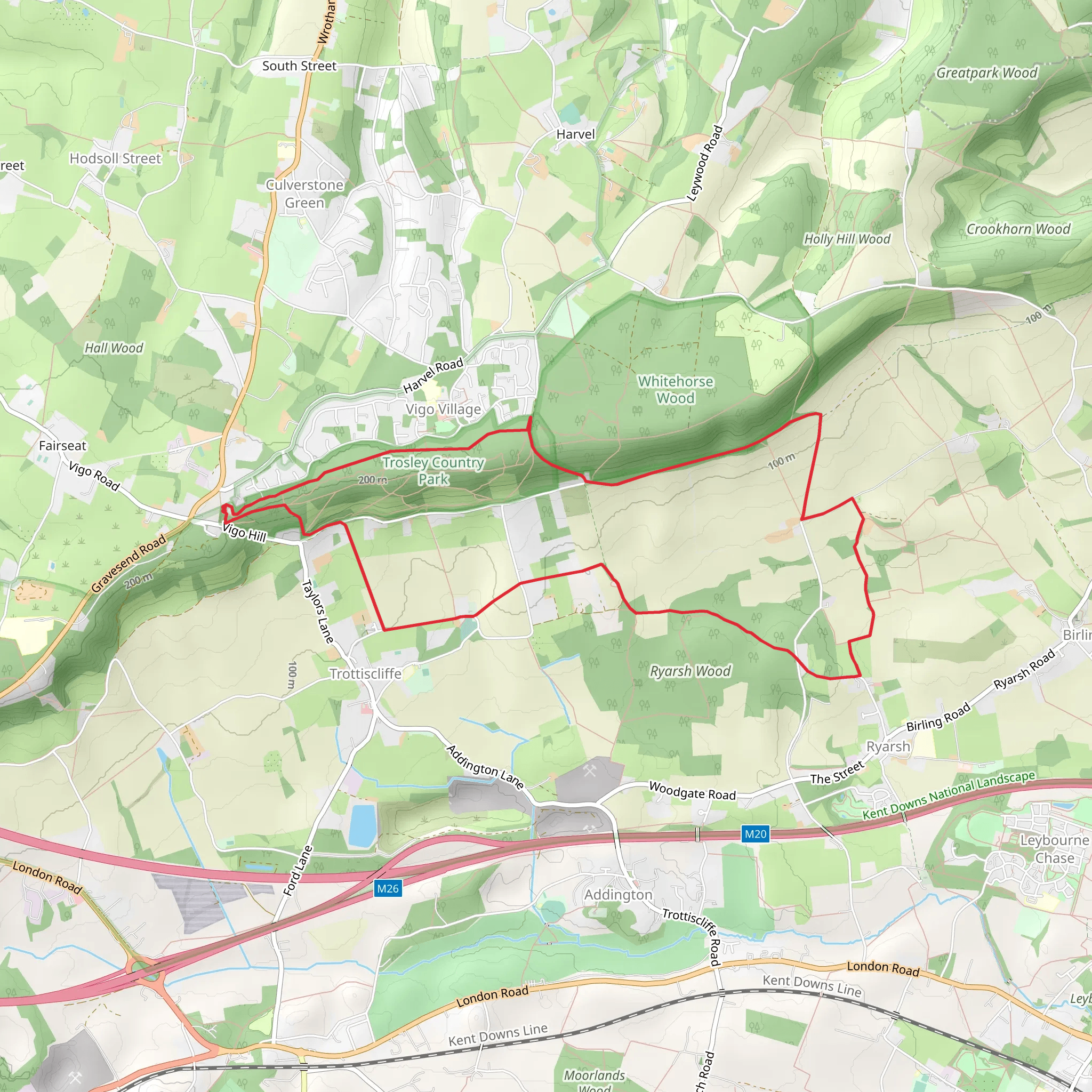 Vigo Village Loop mobile static map