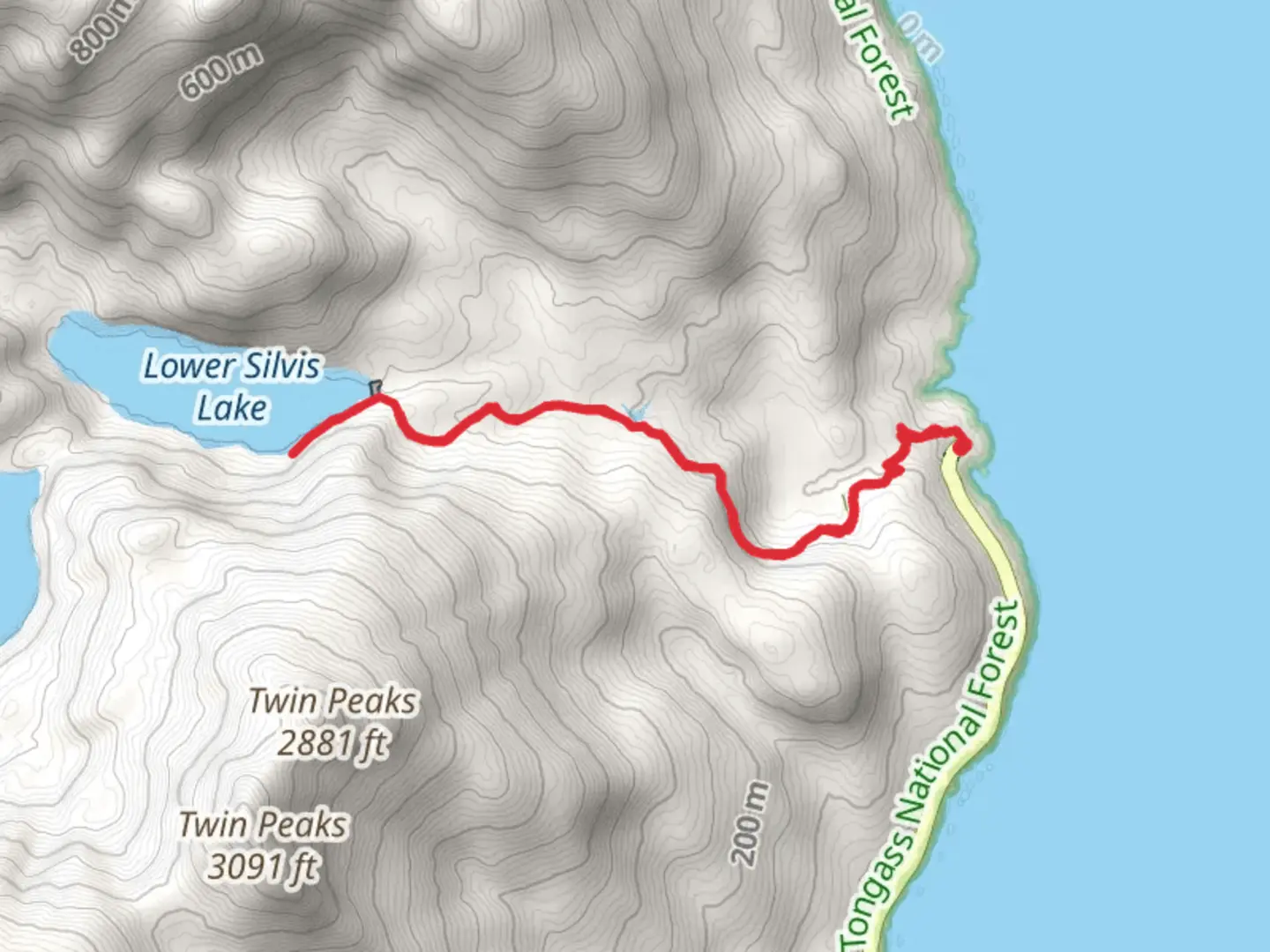 An image depicting the trail Lower Silvis Lake Trail and its surrounding area.
