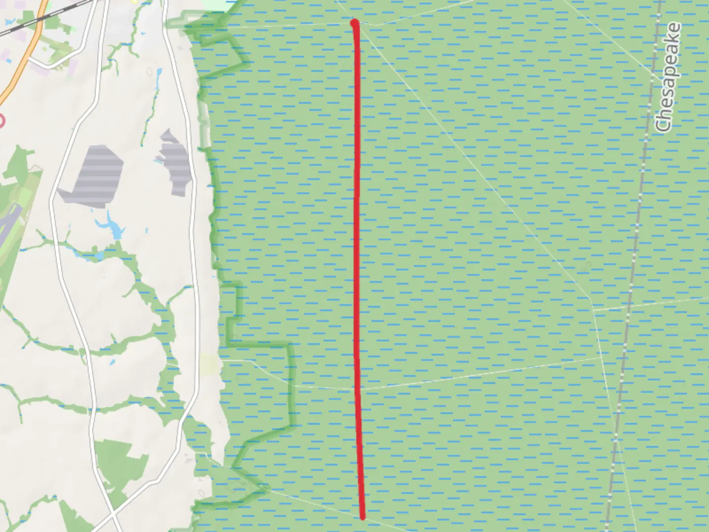 An image depicting the trail Lynn Ditch Trail and its surrounding area.