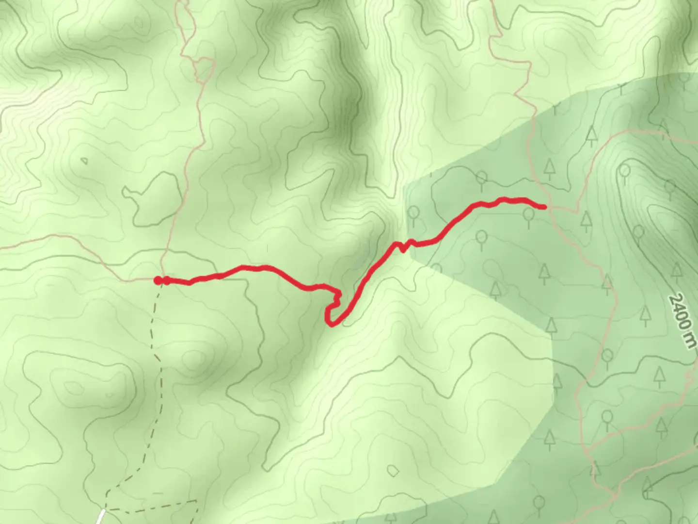 An image depicting the trail Skipper Trail and its surrounding area.
