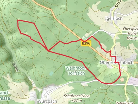 Oberreichenbach Loop viaa Kohlhutte and Fohrbrunnenhutte