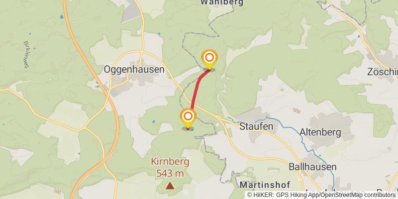 Albschäferweg alt 5 Map