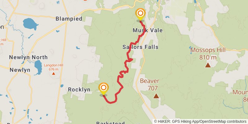 Eureka Track stage 4 Map