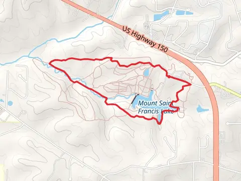 Mount Saint Francis Lake Loop