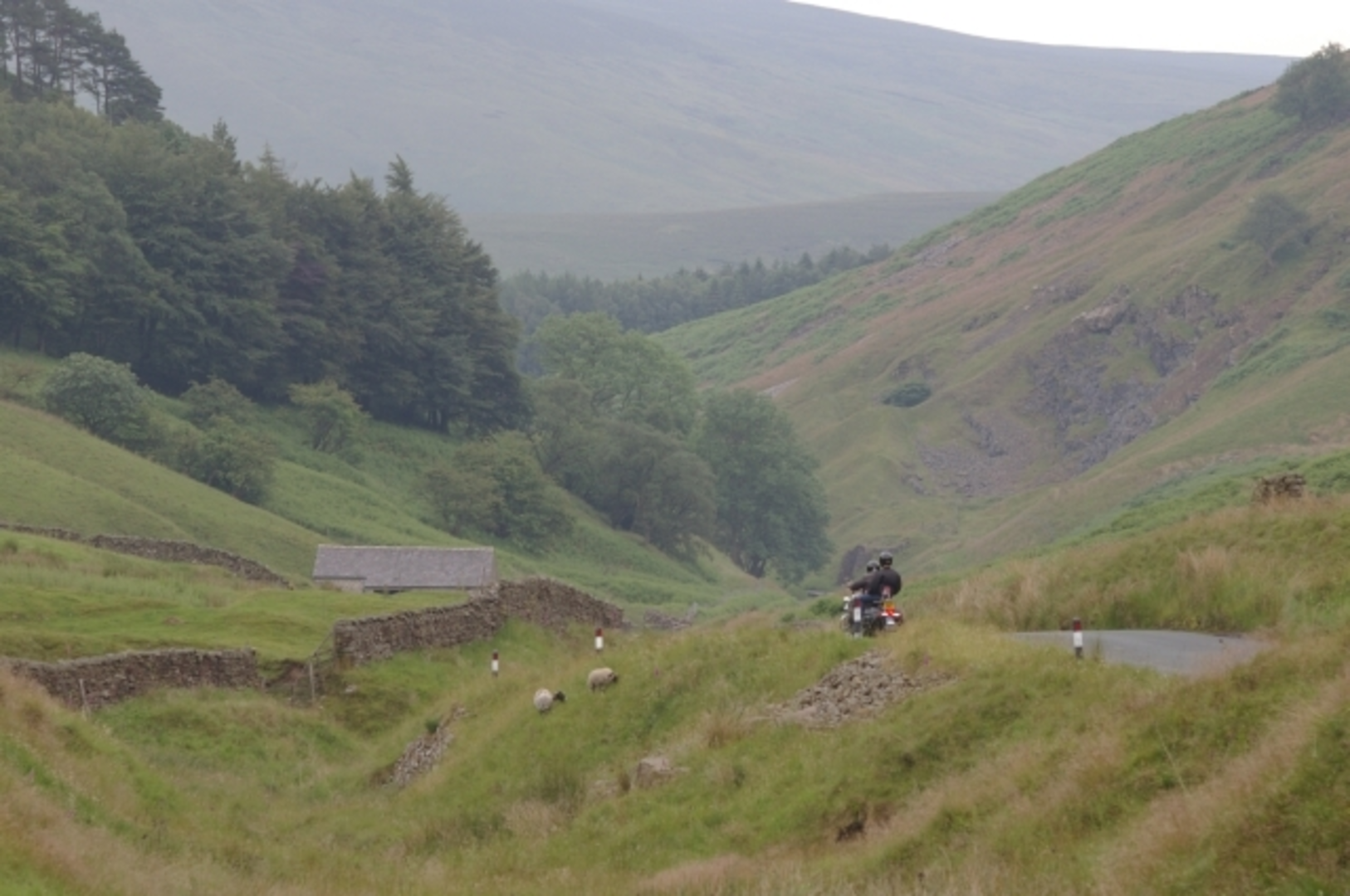 An image depicting the trail Trough of Bowland and its surrounding area.