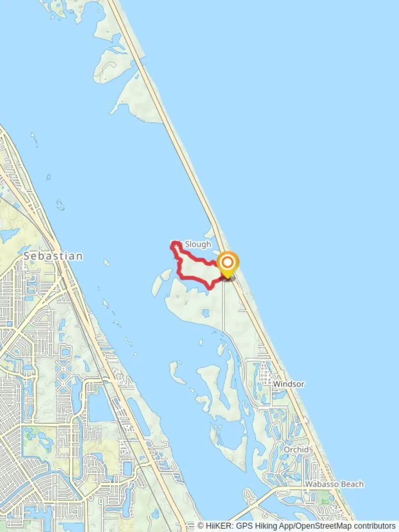 An image depicting the trail Big Slough - Jungle Trail Loop and its surrounding area.